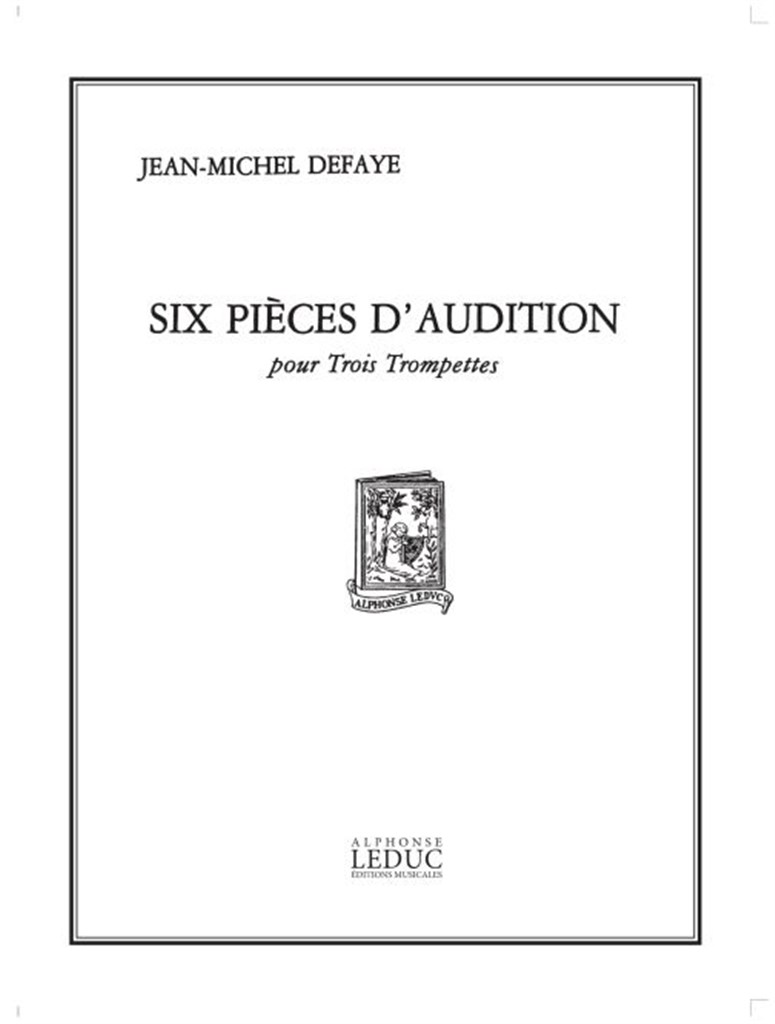 6 Pieces d'Audition